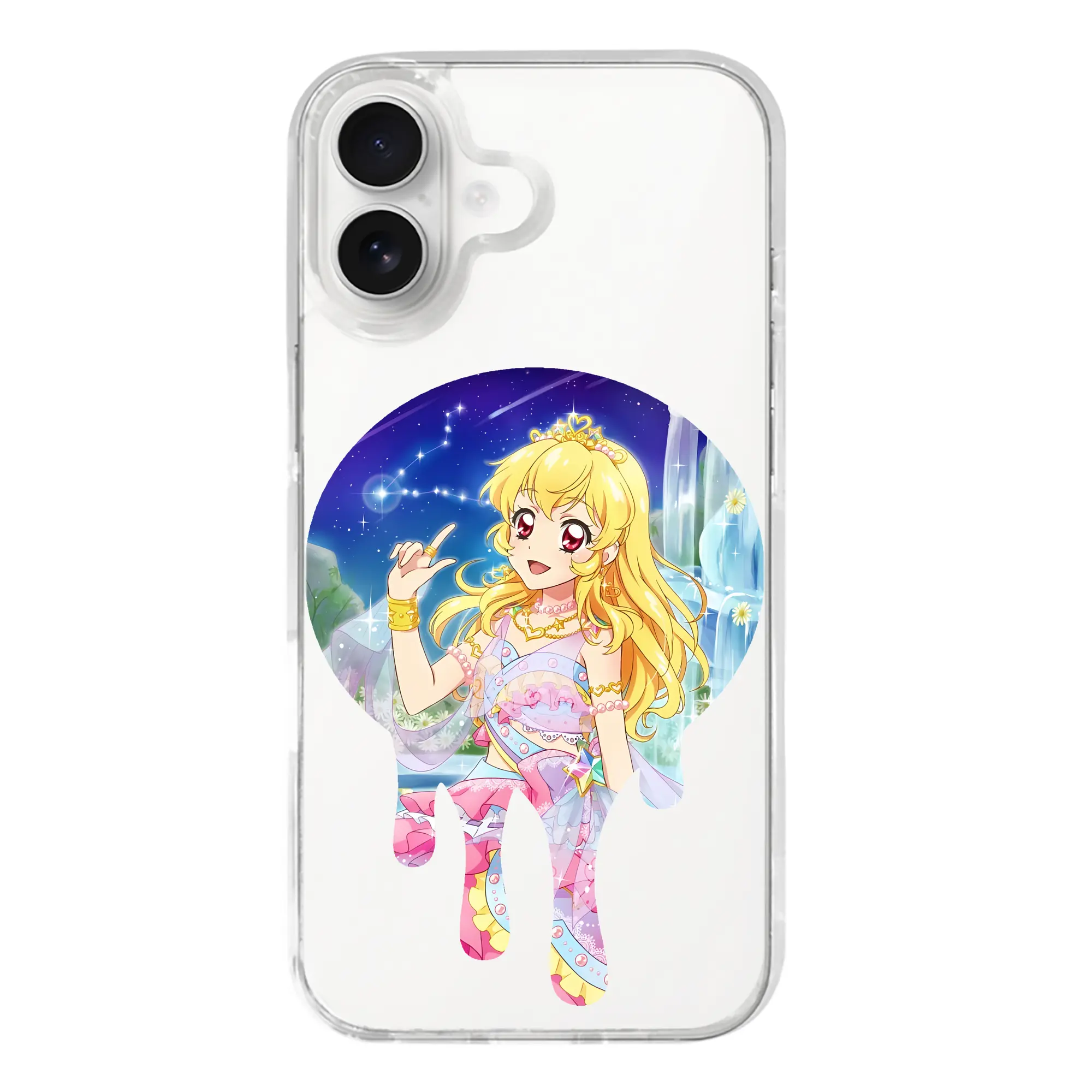 アイカツ グッズ 星宮 いちご - iPhone 17シリーズ 透明スマホケース – 薄型・耐衝撃・精密フィット保護カバー
